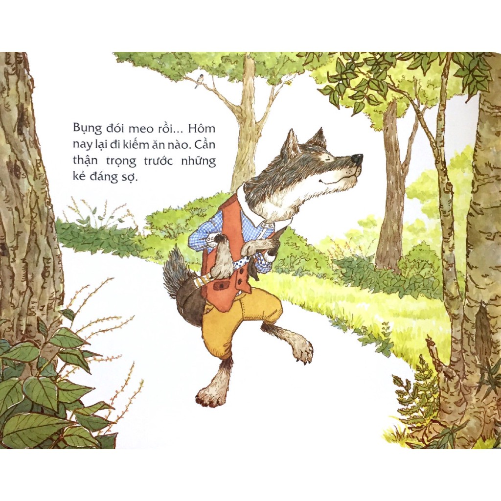 Sách - Sói Già Để Bụng Đói Meo, Vì Truyện Cổ Tích Mà Treo Cái Mồm