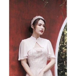 Bờm băng đô nhung cài tóc