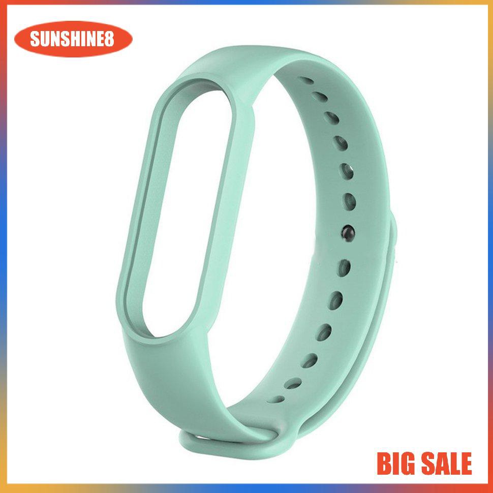 Dây Đeo Cao Su Thay Thế Cho Xiaomi Miband 5 Chất Lượng Cao