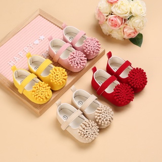 Giày Công Chúa mary jane Đế Mềm Chống Trượt Màu Kẹo Cho Bé Gái Sơ Sinh