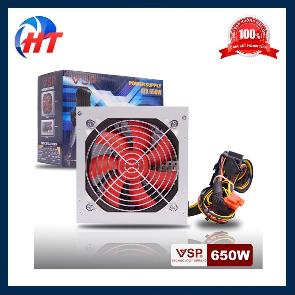 Nguồn máy tính Power VSP  650W