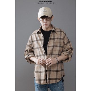 Áo Sơ Mi Nam Form Rộng Phong Cách GOAT MENSWEAR