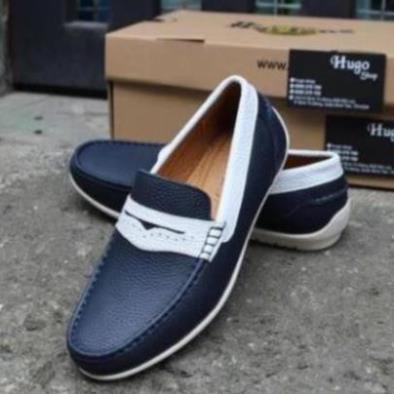 [Sale 3/3]Giày Lười Da Bò Nam Clarks . Giày Mọi Hàng Việt Nam Xuất Khẩu -pi9 *