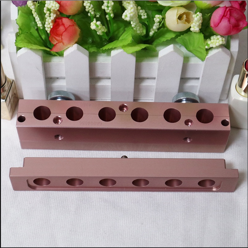 Khuôn son 12.1mm inox 6 lỗ (kèm thanh đẩy)