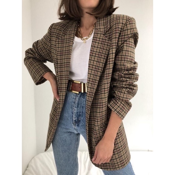 blazer kẻ siêu hot | BigBuy360 - bigbuy360.vn