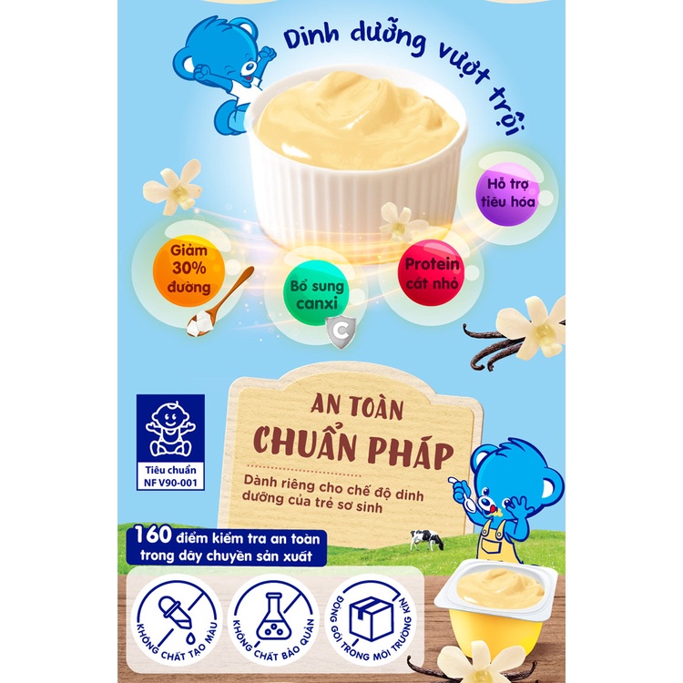 Váng sữa Nestle Pháp cho bé ăn dặm từ 6tháng lốc 6 hũ - Bituti Shop