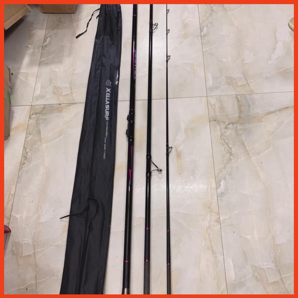 Cần 3 khúc XELLA Surf 4m25 đồ câu cá ( giá siêu khuyến mại )