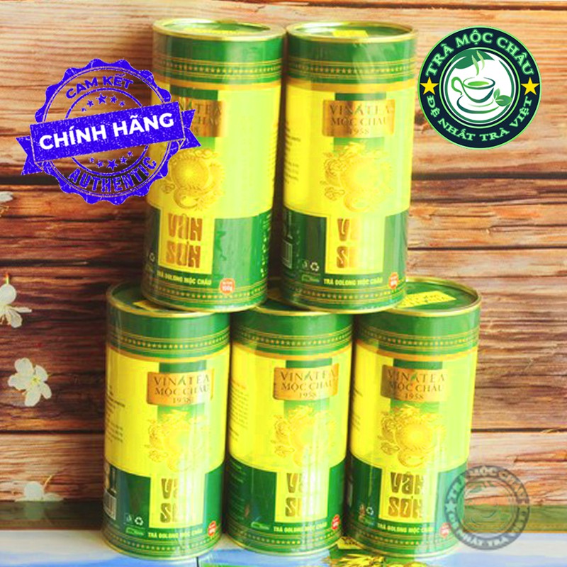 Trà Ô Long Vân Sơn - Trà Ô Long Cao Cấp Mộc Châu hộp 100gr