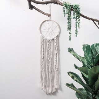 Dreamcatcher Macrame treo tường trang trí.