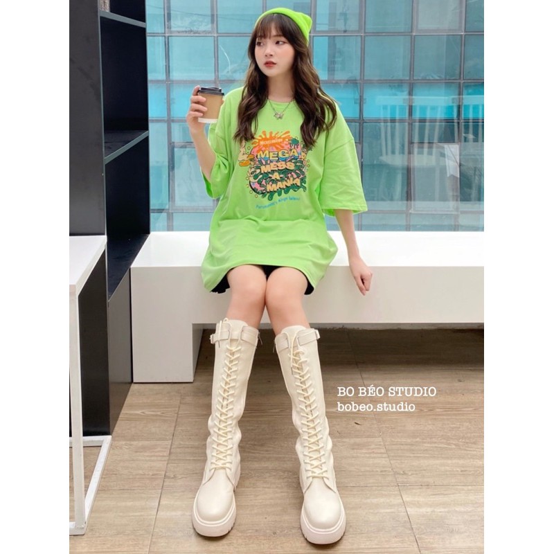 (HÀNG CÓ SẴN - ẢNH THẬT FEEDBACK) KOREA VIBE BOOTS - BỐT ĐÙI ULZZANG CỔ CAO PHONG CÁCH HÀN QUỐC