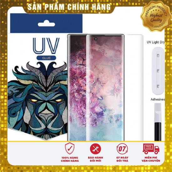 (UV Cao Cấp) Kính cường lực Lito cao cấp UV Full màn hình công nghệ mới đèn UV samsung S8,9,10(PLUS,NOTE),20,20 Ultra