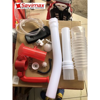 Máy phun vôi GX35 Thái Lan, máy phun hạt, lúa giống