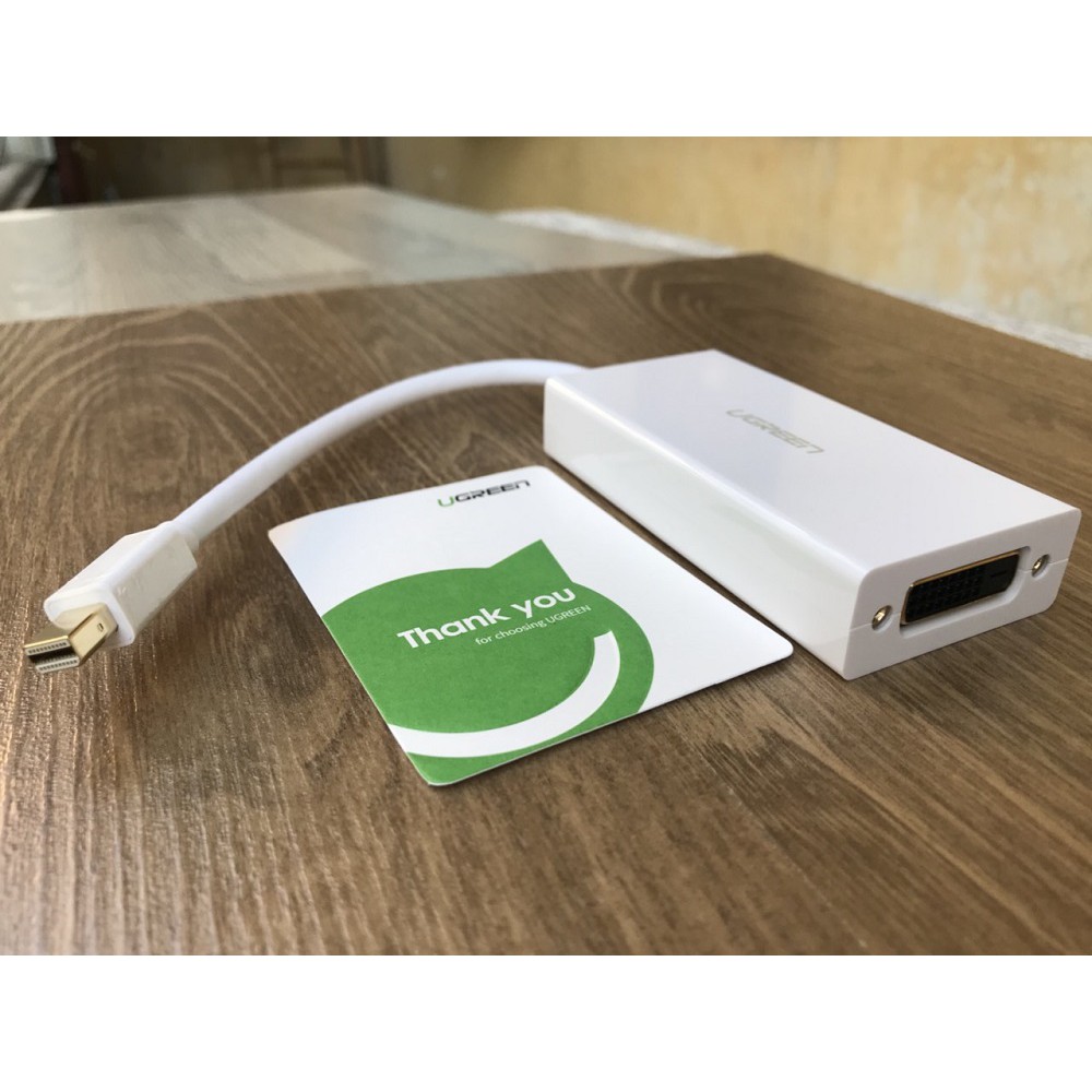 Cáp Thunderbolt - Mini DP To HDMI + VGA + DVI 24+1 Chính Hãng Ugreen - 20417 20418