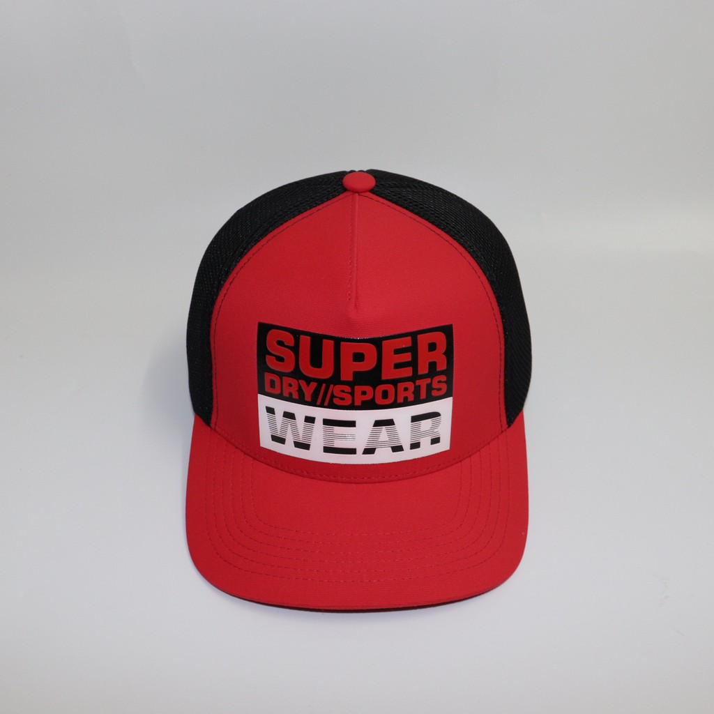 Mũ Snapback nam nữ SUPERWEAR đỏ thời trang, chất liệu dày dặn, freesize, chuẩn form phong cách năng động