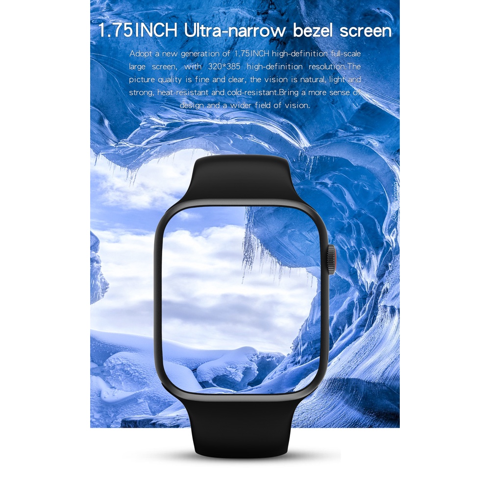 Đồng Hồ Thông Minh IWO 14 W26 Pro Max Series 7 44MM Bluetooth Và Phụ Kiện