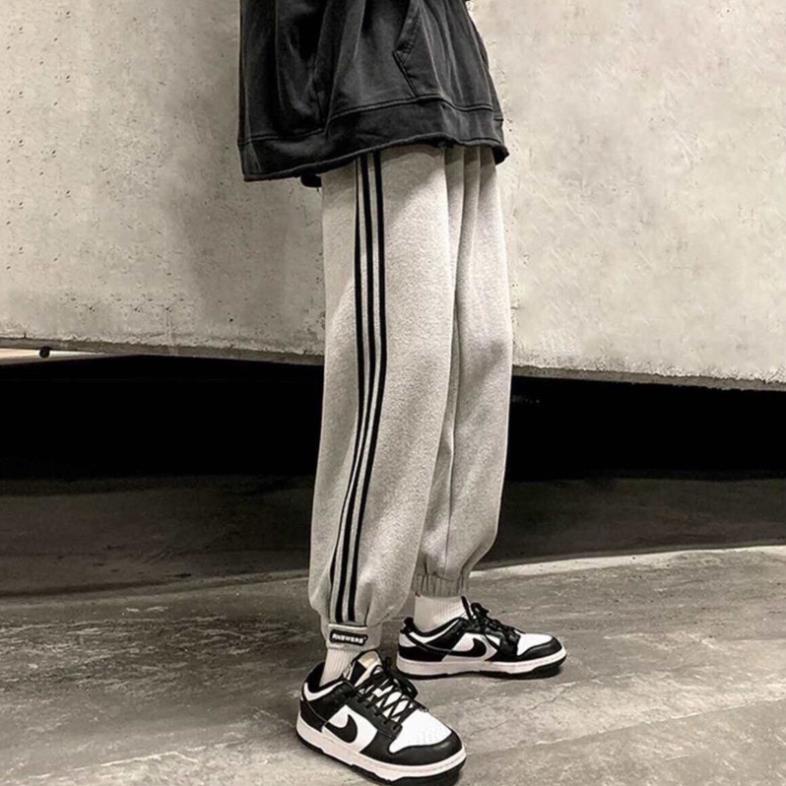 [Xả kho] Quần Jogger 3 Sọc Phong Cách Hip Hop Thời Trang(Hàng Sẵn)