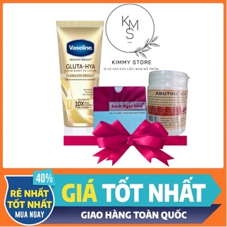 Combo abutine 3c3 200g + vaseline gluta + bạch ngọc liên