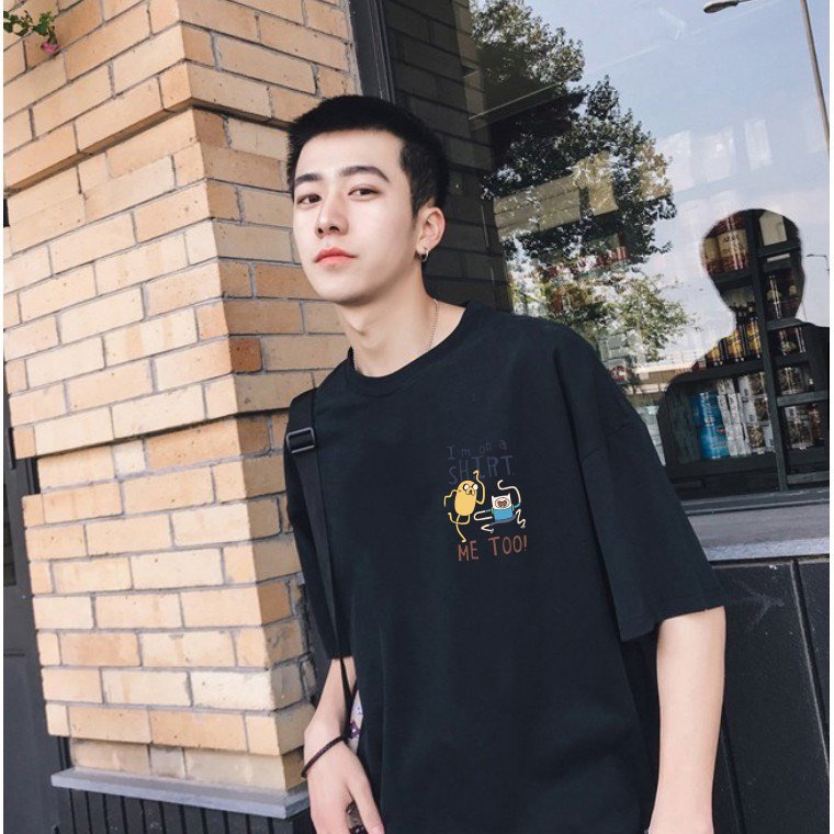 Áo Thun Cotton Unisex Tay Lỡ Form Rộng I'm on a SHIRT | BigBuy360 - bigbuy360.vn