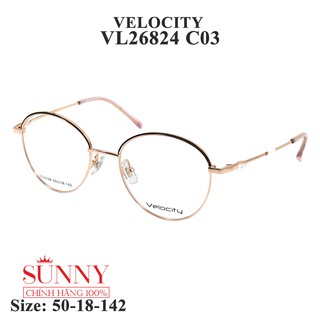VL26824 - gọng kính kim loại Velocity chính hãng, bảo hành toàn quốc