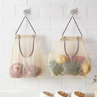 Túi lưới treo hành tỏi