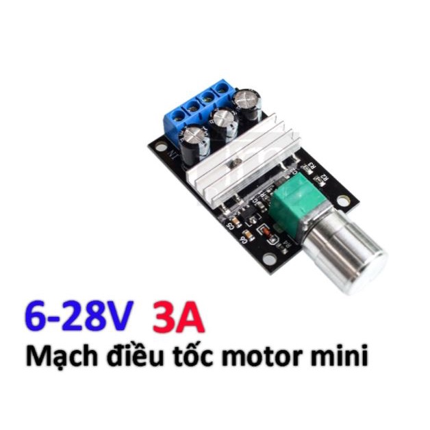 Mạch điều khiển tốc độ động cơ 775 PWM 5V-28V 3A