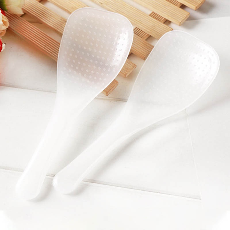 Set 2 Muỗng Múc Cơm Bằng ABS Chống Dính Thân Thiện Với Môi Trường