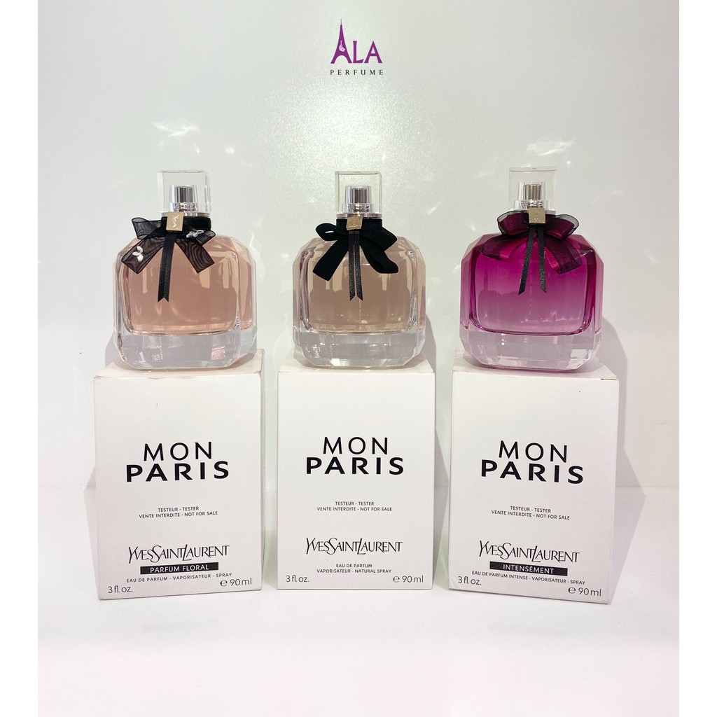 💥 Nước Hoa New Tester Nữ Mon Paris / Floral / Intensement - Yves Saint  Laurent - Nước Hoa Nữ | Thefaceholic.Com