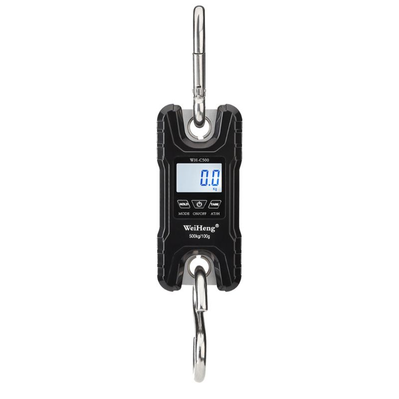 Cân Kỹ Thuật Số Cầm Tay 500Kg / 1000Lb Tiện Dụng Cho Câu Cá / Garage