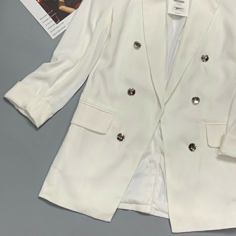 Áo khoác vest Bsk (bershka) hàng xuất sale rẻ hình thật