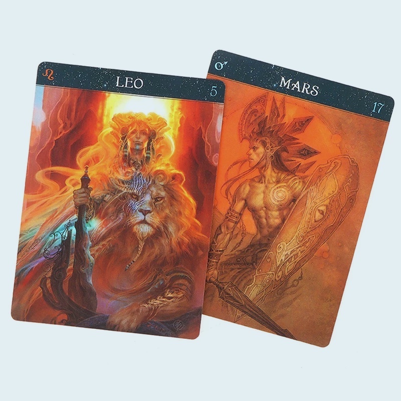 Barbieri Zodiac Oracle Cards Deck Tarot Card Game