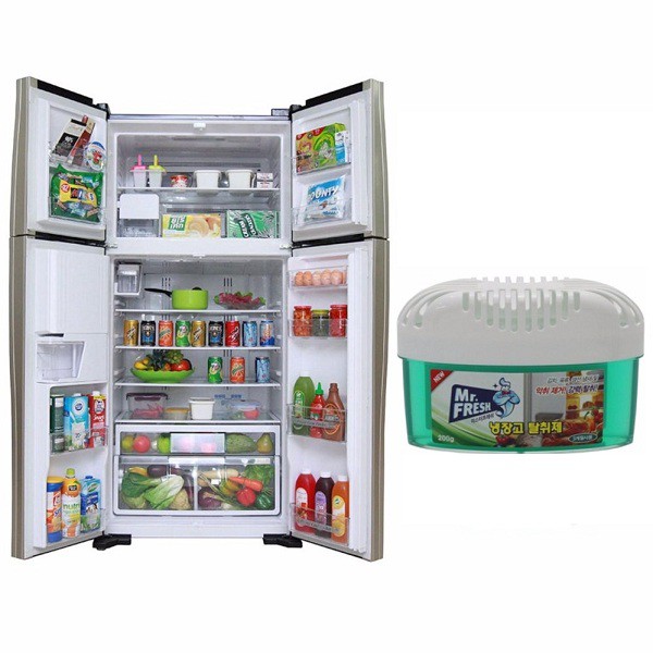 Bộ 2 Hộp gel khử khuẩn khử mùi tủ lạnh cao cấp Mr Fresh Hàn Quốc 200g