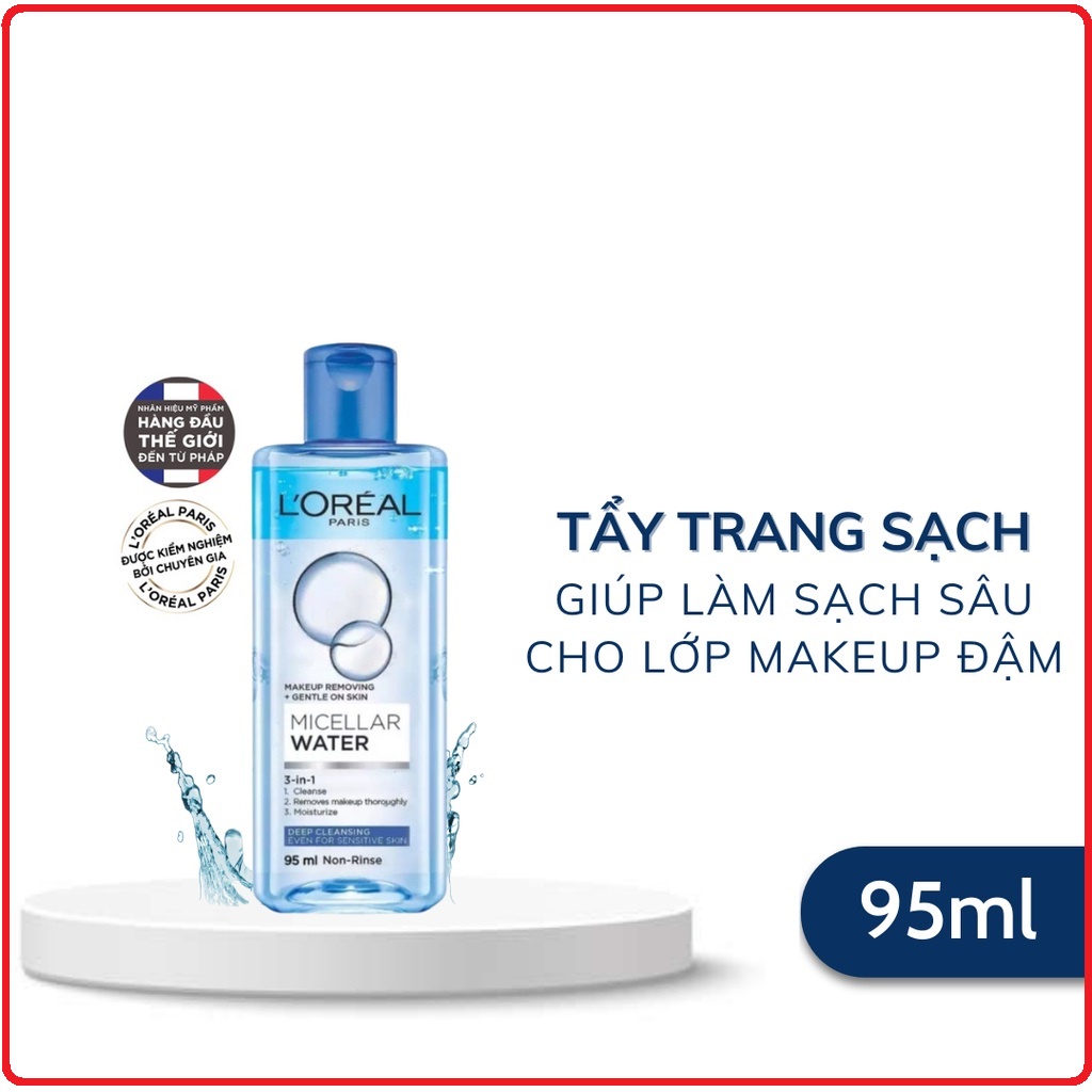 Nước tẩy trang Loreal - L'Oreal Paris 3-in-1 Micellar Water