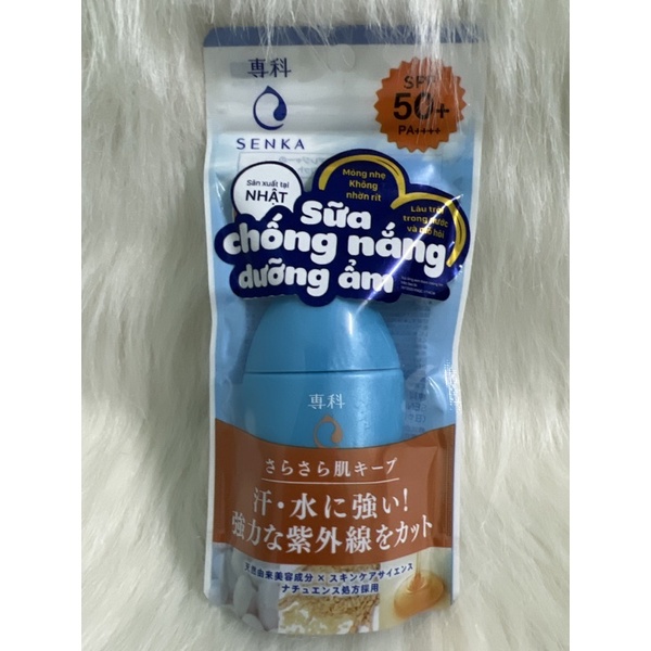 Sữa chống nắng dưỡng ẩm senka ferfect uv milk