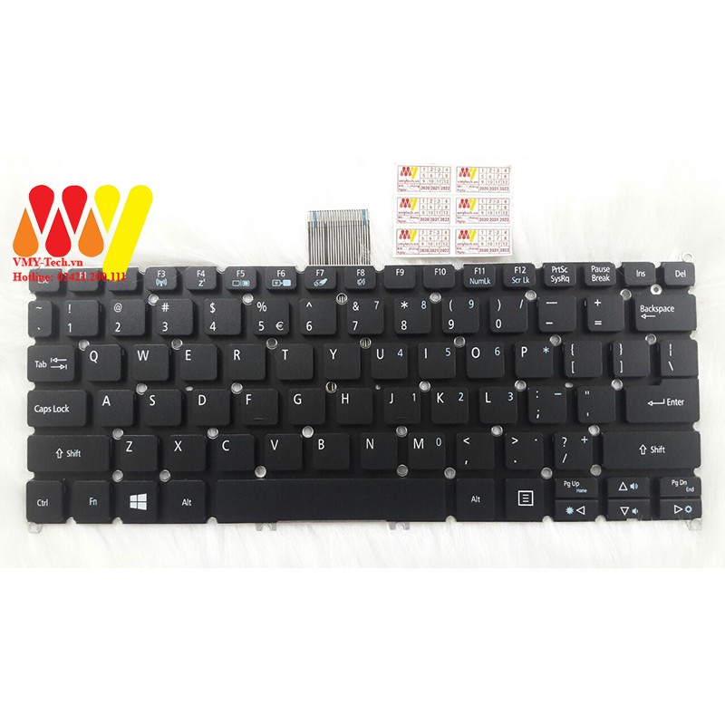 Bàn phím laptop Acer Aspire E11 E3-111 E3-112 ES1-111M V3-371-37T9 V3-371-5149