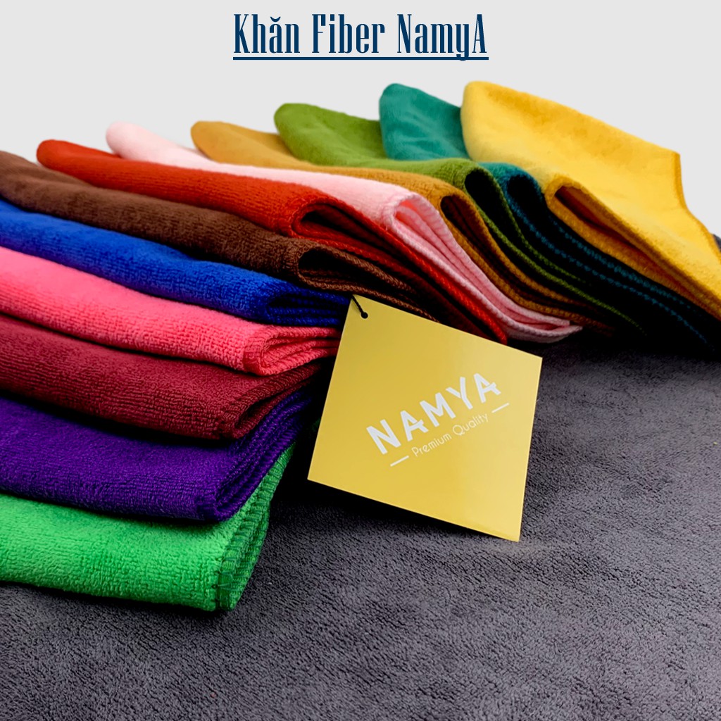 Khăn microfiber làm nail, làm khăn lau đa năng - loại dày, mềm, thấm nước NFBV