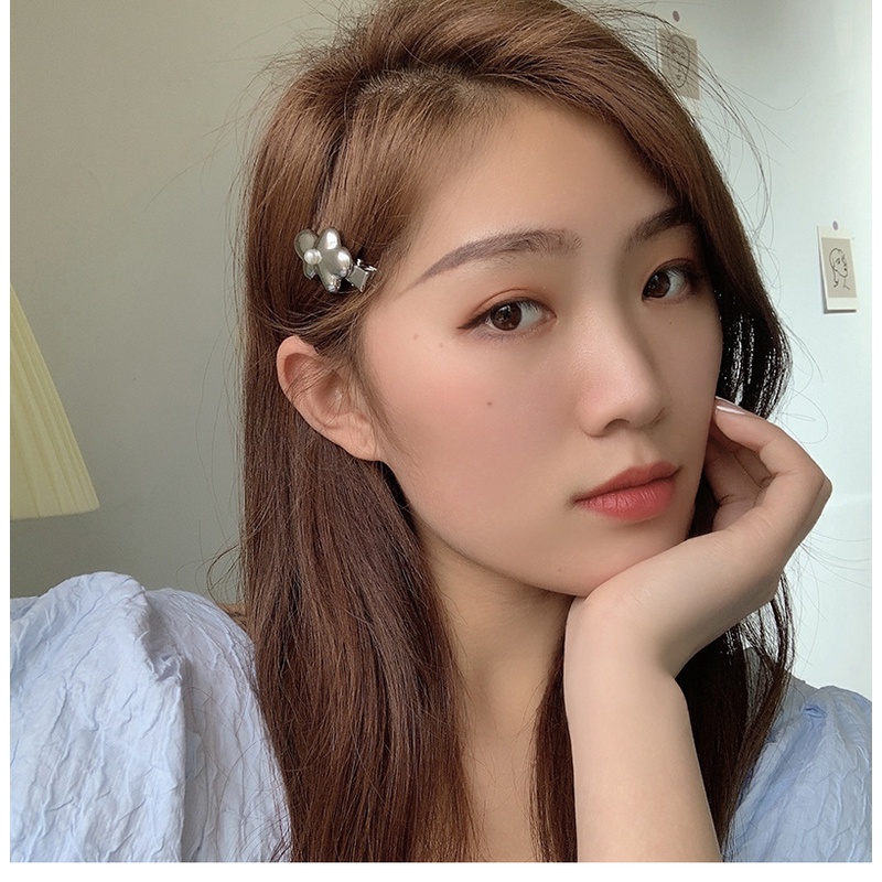 Kẹp tóc hình trái tim tan chảy kiểu Hàn Quốc 19335