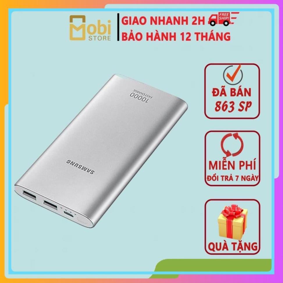 Sạc Dự Phòng Samsung Dung Lượng 10.000mAh 2 Cổng USB + 1 Type-C - BH 12 Tháng $#% Z