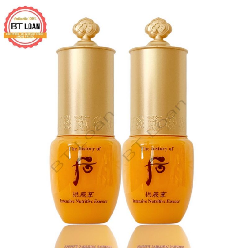 Tinhh chất dưỡng da Se khích lỗ chân lông chống nhăn nâng cơ Whoo vàng Intensive Nutritive Essence 10ml