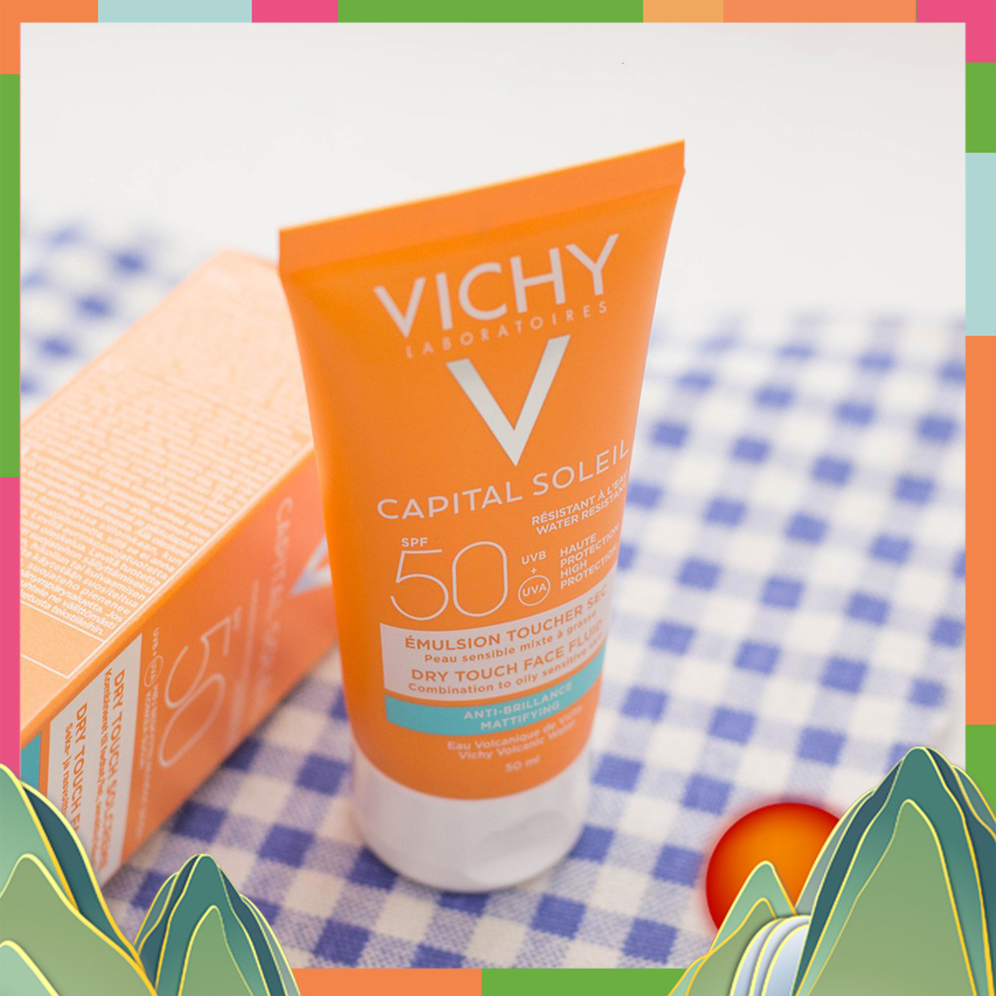 Kem Chống Nắng Vichy SPF 50 Ideal Soleil 50ml