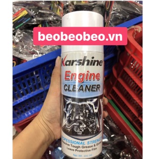 CHAI XỊT VỆ SINH LỐC MÁY - BÌNH XĂNG CON - SÊN XÍCH KARSHINE