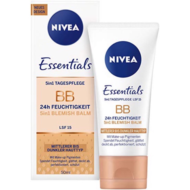 Kem nền che khuyết điểm NIVEA 24h ESSENTIALS