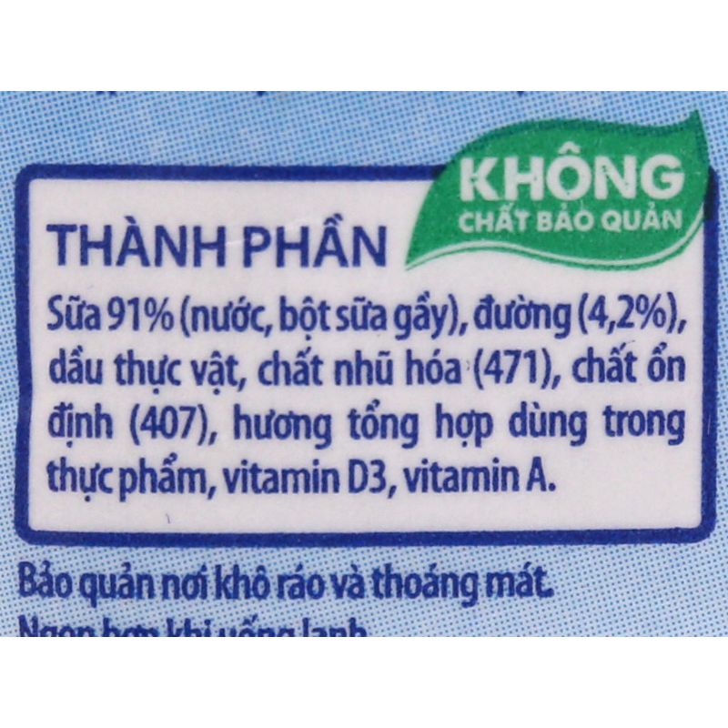 Sữa bịch Cô Gái Hà Lan