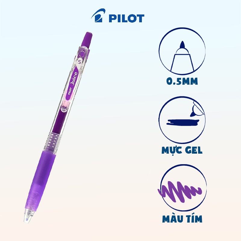 Bút Gel Pilot Juice tip 0.7 chính hãng Pilot Nhật Bản độc quyền phân phối bởi Bitex
