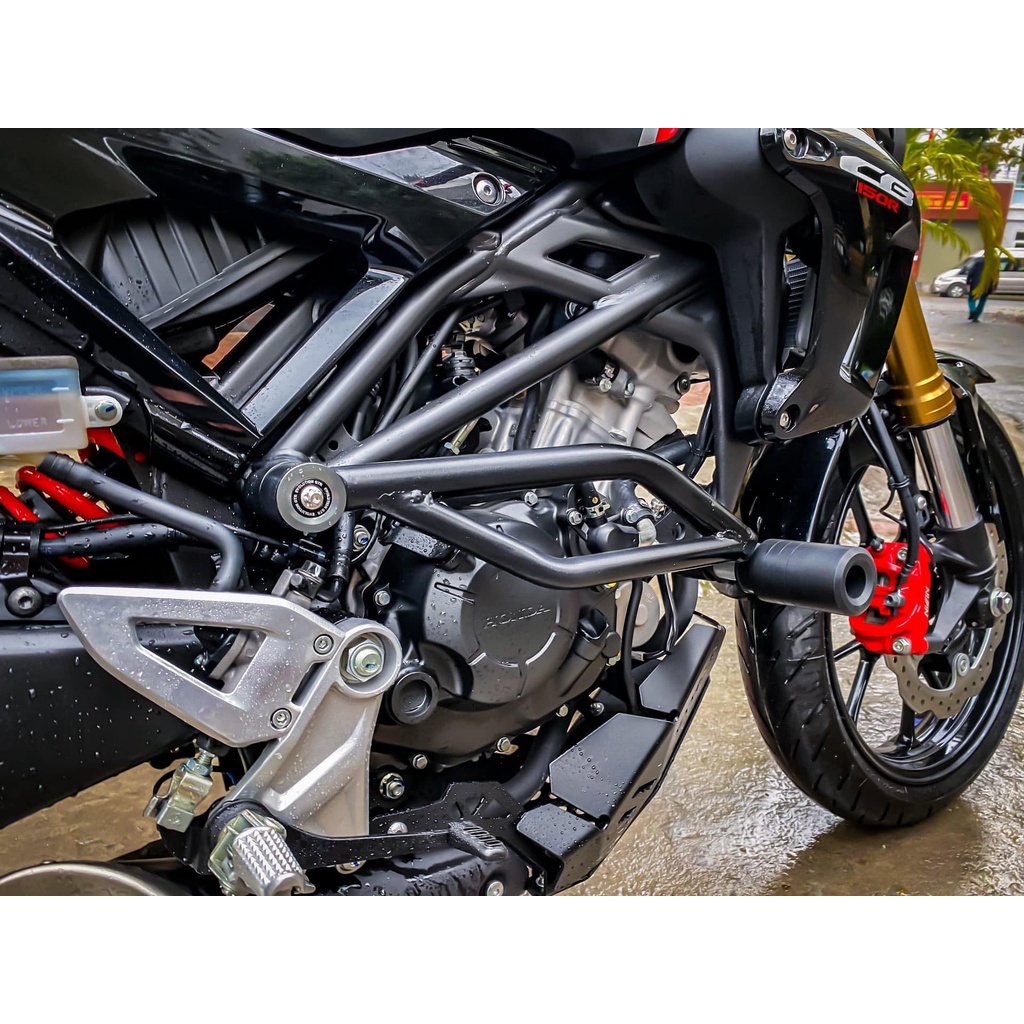 ỐP GẦM, MỎ CẦY THÉP CNC #KITACO DÀNH CHO HONDA CB150R