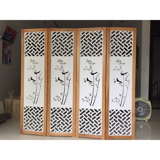 Bình phong gỗ CNC BP09