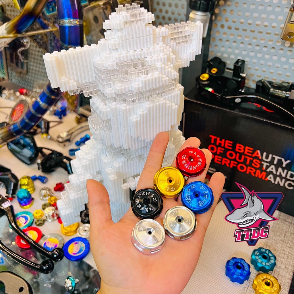 Núm nhôm gắn hpa phuộc các màu ✌