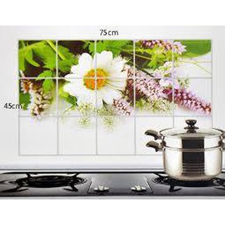 combo 3 bộ giấy dán tường nhà bếp