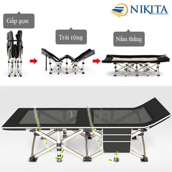 Giường gấp du lịch Nikita TT03