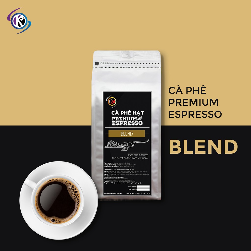 Cà Phê Hạt Premium Blend Espresso