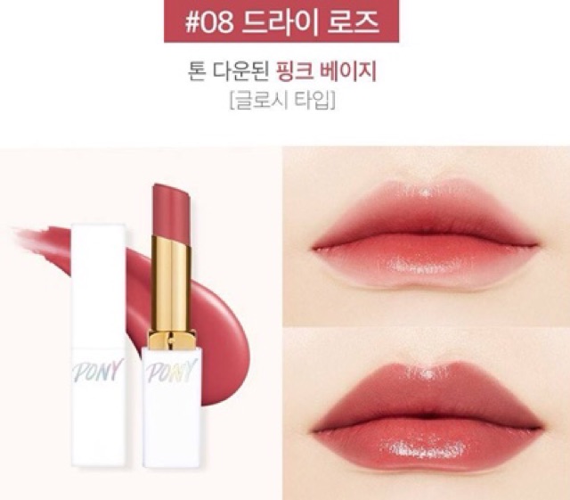 Son Thỏi Pony Blossom Lip Color